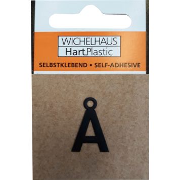 Kirjain Wichelhaus HartPlastic Musta 15 mm Å