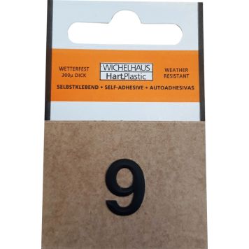 Numero Wichelhaus HartPlastic Musta 15 mm 9