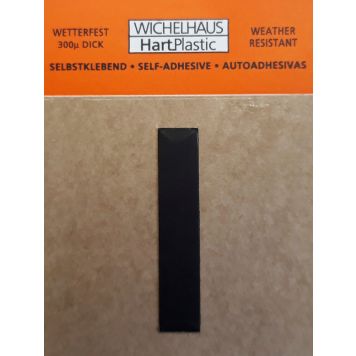 Kirjain Wichelhaus HartPlastic Musta 30 mm I