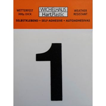 Numero Wichelhaus HartPlastic Musta 30 mm 1
