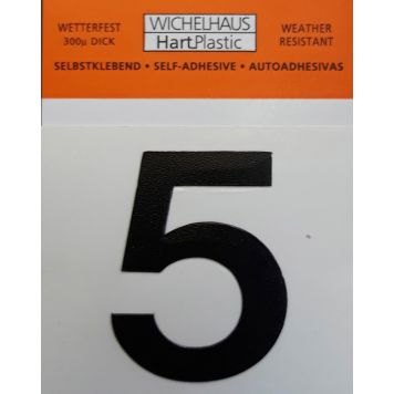 Numero Wichelhaus HartPlastic Musta 30 mm 5