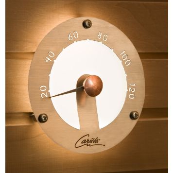 Valokuitukaluste Cariitti Saunan Lämpömittari