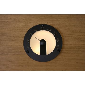 Valokuitukaluste Kosteusmittari Cariitti Musta 12 cm