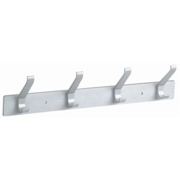 Seinänaulakko Walteco Alumiini 4 koukkua