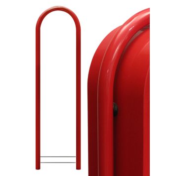 Jalusta Bobi Round Punainen