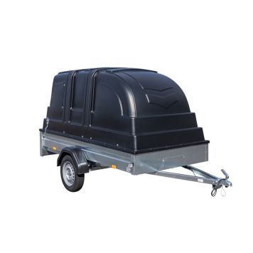 Perävaunu Cargo S + kuomu 100 cm