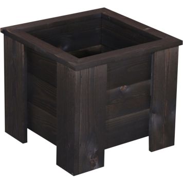 Kukkalaatikko 35 x 39 x 39 cm grafiitinharmaa