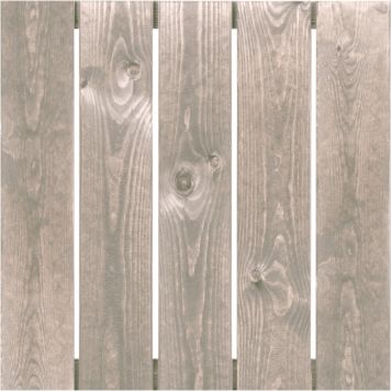 Puulaatta 50 x 50 cm vaaleanharmaa