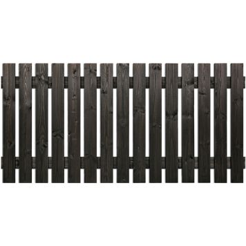 Aitaelementti näkösuoja 183 x 80 x 3 cm grafiitinharmaa