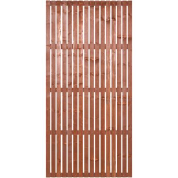Näkösuojaritilä 179 x 80 x 2 cm ruskea
