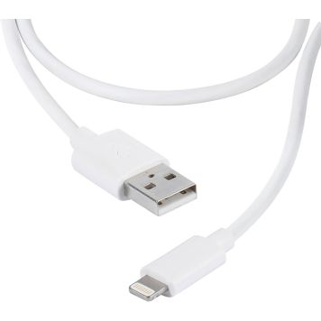 Lightning Longlife -kaapeli Vivanco 2 m valkoinen