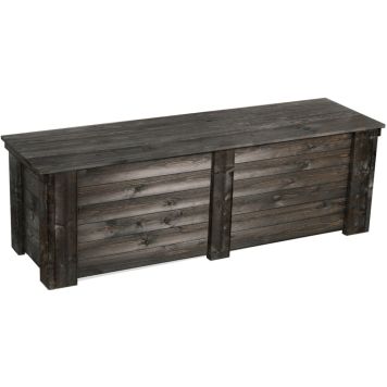 Puuarkku 57 x 61 x 160 cm grafiitinharmaa