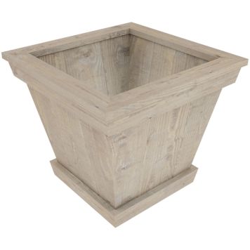 Kartioruukku 40 x 40 cm vaaleanharmaa