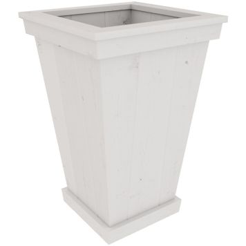 Kartioruukku 40 x 60 cm valkoinen