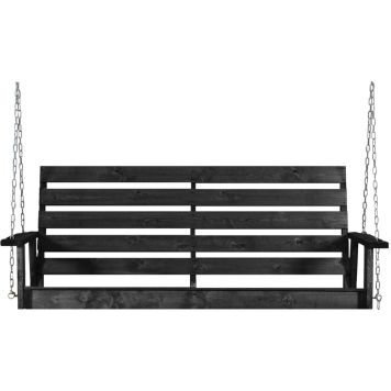 Keinu 180 x 82 x 73 cm ripustettava grafiitinharmaa