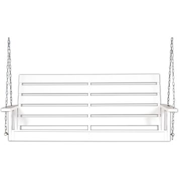 Keinu 180 x 82 x 73 cm ripustettava valkoinen