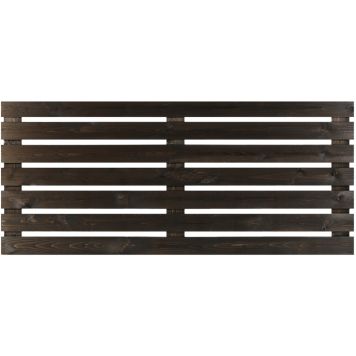 Aitaelementti näkösuoja 183 x 80 x 3 cm grafiitinharmaa