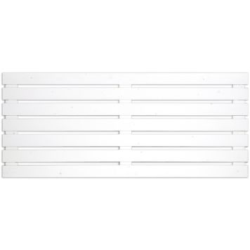 Aitaelementti näkösuoja 183 x 80 x 3 cm valkoinen