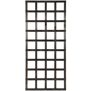 Köynnösritilä 80 x 180 x 3 cm tummanharmaa