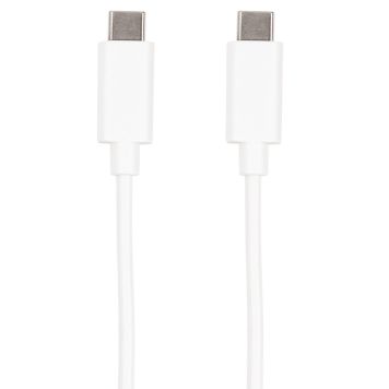 Latausjohto Vivanco USB-C/USB-C valkoinen 2 m
