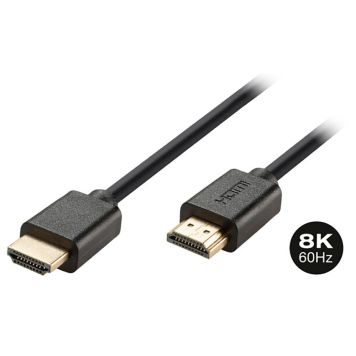 HDMI-kaapeli Vivanco Ultra High Speed 8K musta 2 m