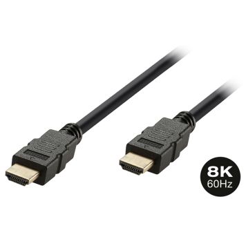 HDMI-kaapeli Vivanco Ultra High Speed 8K musta 1,5 m
