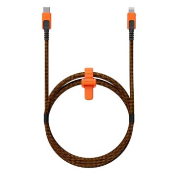 Kaapeli Xtorm Xtreme USB-C/Lightning MFi oranssi/musta 1,5 m