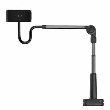 Pöytäteline Fixed Relax puhelimelle/tabletille universaali musta 7–13"