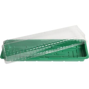 Minikasvihuone 57 x 17 x 12,5 cm ikkunalaudalle