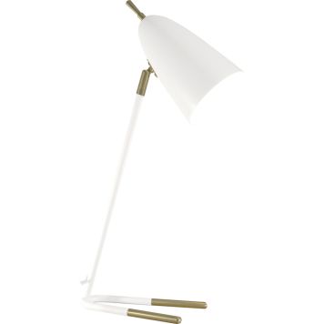 Pöytävalaisin Sessak Aiden Valkoinen