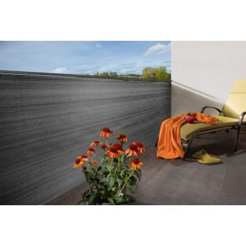 Näkösuoja verkko antrasiitti 1,5 x 5 m