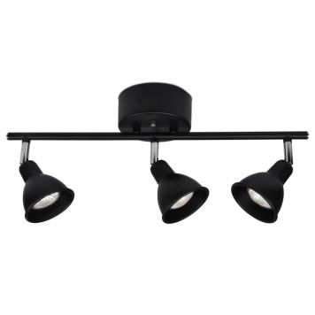 Kattospotti Sessak Mario 3-os Musta/Kromi