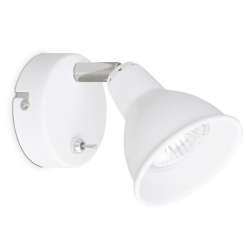 Seinävalaisin Sessak Mario 1-os Valkoinen/Kromi