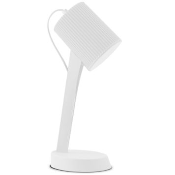 Pöytävalaisin Sessak Jaxon valkoinen