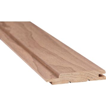 Saunapaneeli Thermory lämpökäsitelty haapa STP 15 x 90 mm 6 kpl, eri pituuksia