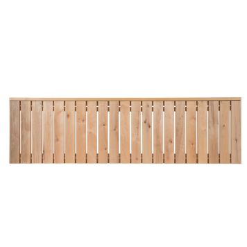 Ylälaude Thermory leppä B-laatu 9 x 60 x 210 cm