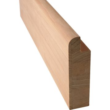 Etulauta Thermory Haapa SHA 40 x 140 x 2100 mm Lämpökäsitelty