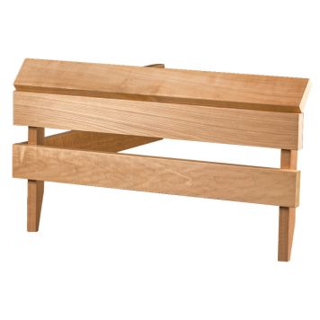 Kiuassuoja Thermory Lämpökäsitelty Haapa 445 x 800 x 800 mm