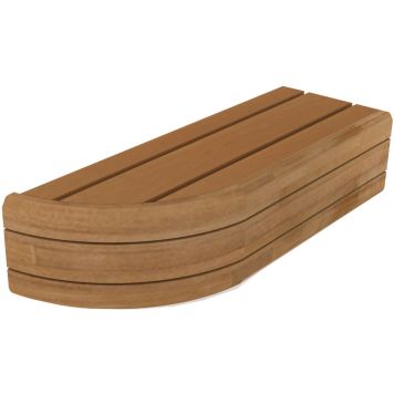 Laude-elementti Thermory Lämpökäsitelty Haapa Vasen