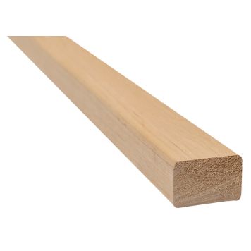 Lauteen tukipuu Thermory tervaleppä 500 x 28 x 42 mm