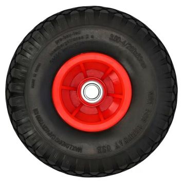 Nokkakärryn vararengas 85 x 260 mm