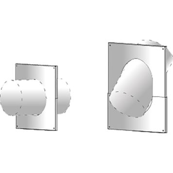 Savuputken läpivientikaulus Harvia WZ020115