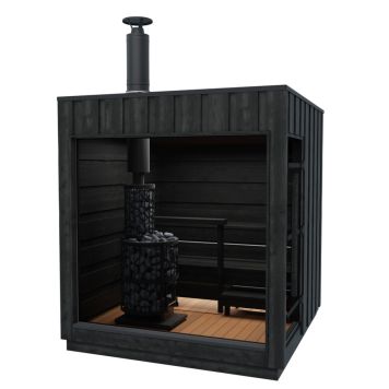 Pihasauna Harvia Legend GreenFlame Puukiukaalla