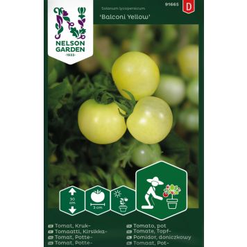 Kirsikkatomaatti Nelson Garden Balconi Yellow