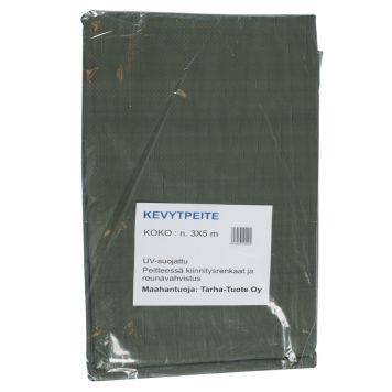 Kevytpeite 3 x 5 m 90 g/m²