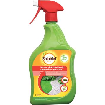 Rikkakasvien- ja sammaleenpoistaja Solabiol 1 l
