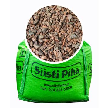 Sepeli Siisti Piha 6 - 16 mm Punertava Suursäkki 1000 kg