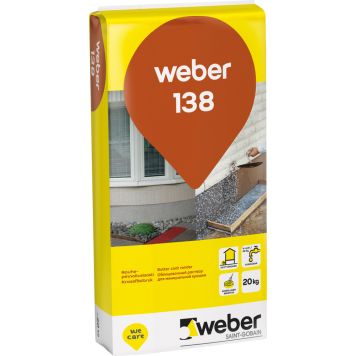 Rouhepinnoituslaasti Weber 138 Punainen 20 kg