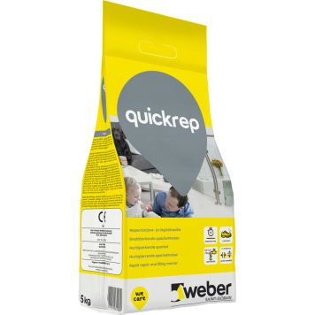 Korjaus- ja täyttötasoite Weber DIY Quickrep 5 kg