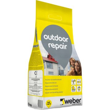 Korjaus- ja tasoituslaasti Weber DIY Outdoor Repair 5 kg